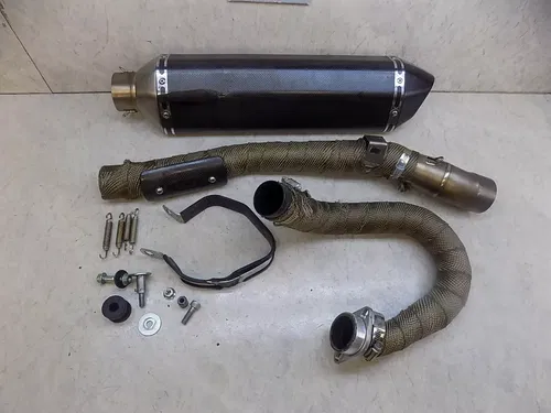 Suzuki DRZ400sm Yoshimura Carbon Fiber Wrapped Exhaust   DRZ 400sm sm 2022 #2