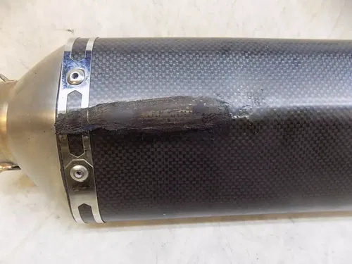 Suzuki DRZ400sm Yoshimura Carbon Fiber Wrapped Exhaust   DRZ 400sm sm 2022 #2