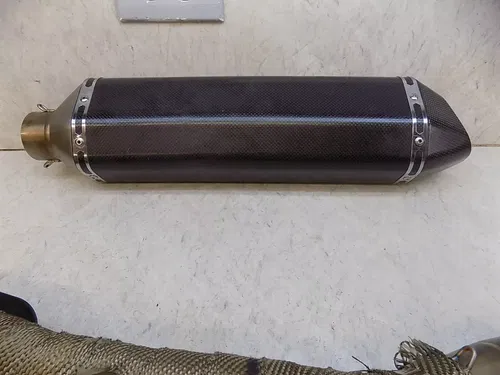 Suzuki DRZ400sm Yoshimura Carbon Fiber Wrapped Exhaust   DRZ 400sm sm 2022 #2