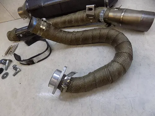 Suzuki DRZ400sm Yoshimura Carbon Fiber Wrapped Exhaust   DRZ 400sm sm 2022 #2