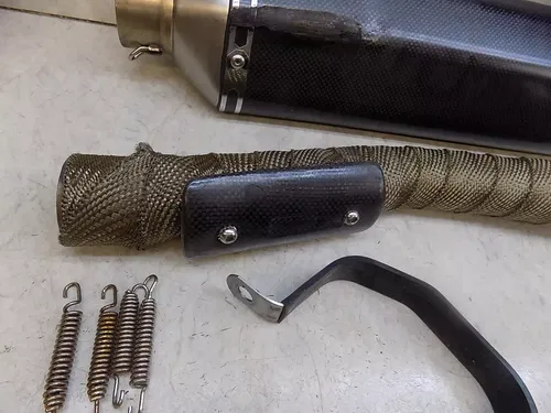 Suzuki DRZ400sm Yoshimura Carbon Fiber Wrapped Exhaust   DRZ 400sm sm 2022 #2