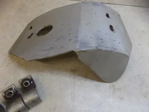 Kawasaki KX500 Aluminum Skidplate    KX 500 2002