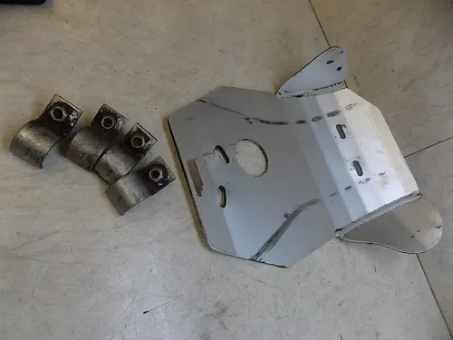 Kawasaki KX500 Aluminum Skidplate    KX 500 2002