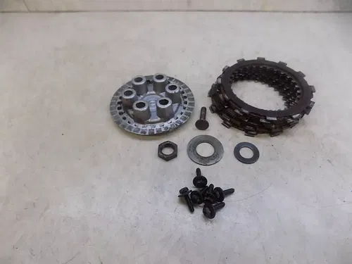 Yamaha XT500 Clutch Kit w/ Hub plates springs bolts  XT 500 1978 #6 tt500