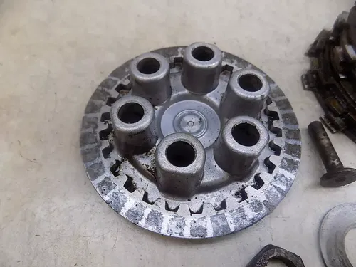 Yamaha XT500 Clutch Kit w/ Hub plates springs bolts  XT 500 1978 #6 tt500