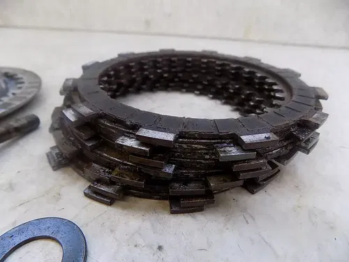 Yamaha XT500 Clutch Kit w/ Hub plates springs bolts  XT 500 1978 #6 tt500