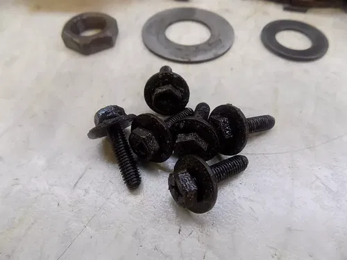 Yamaha XT500 Clutch Kit w/ Hub plates springs bolts  XT 500 1978 #6 tt500