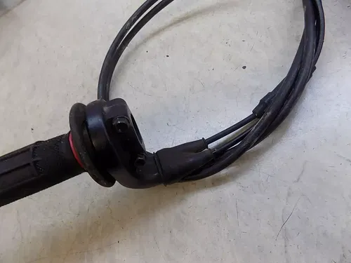 Husqvarna TE610 Throttle Tube w/ Cables   TE 610 2008 low miles