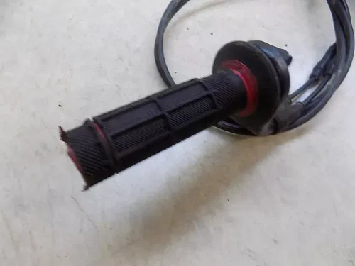 Husqvarna TE610 Throttle Tube w/ Cables   TE 610 2008 low miles