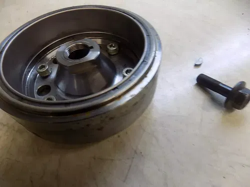 Kawasaki KLR650 Flywheel Rotor w/ starter clutch one way      KLR 650 2009