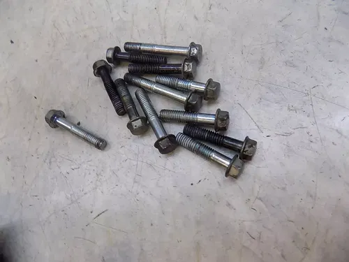 Honda ATC350X Clutch Cover Bolts w/ Oil Filter Cover  ATC 350X x 1986