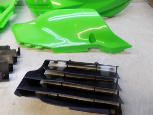 Kawasaki KX450X fenders Side Panels radiator Guards   KX 450 2022 Low hours
