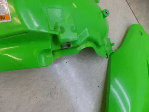 Kawasaki KX450X fenders Side Panels radiator Guards   KX 450 2022 Low hours