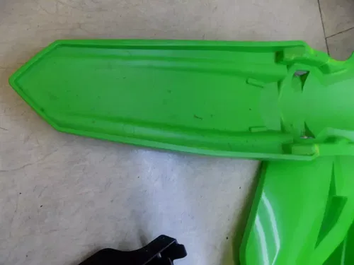 Kawasaki KX450X fenders Side Panels radiator Guards   KX 450 2022 Low hours