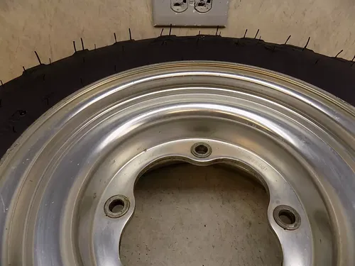 Honda ATC350X Front Wheel w/ Carlisle Tire   ATC 350x x 1985 #6