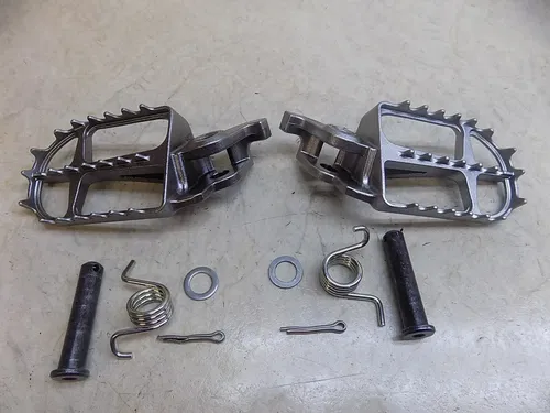 Kawasaki KX250 Footpegs Set pegs w/ Hardware   KX 250 2025 NEW #2