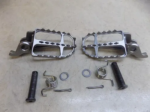 Kawasaki KX250 Footpegs Set pegs w/ Hardware   KX 250 2025 NEW #2