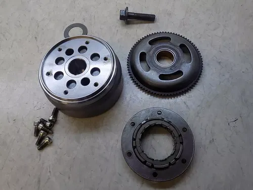 Kawasaki klx230sF Flywheel w/ Starter gear / Rotor  OEM KLX 250 2009 low mile