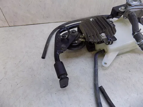 Kawasaki KLR650 Coolant overflow tank w/ mount support and extras KLR 650 2018