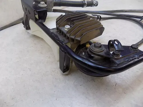 Kawasaki KLR650 Coolant overflow tank w/ mount support and extras KLR 650 2018