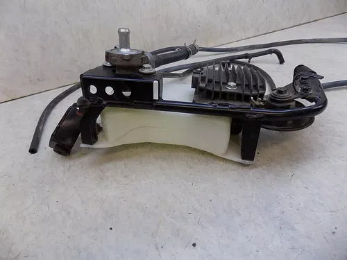 Kawasaki KLR650 Coolant overflow tank w/ mount support and extras KLR 650 2018