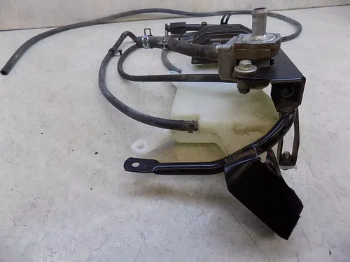 Kawasaki KLR650 Coolant overflow tank w/ mount support and extras KLR 650 2018