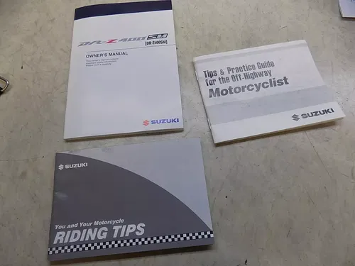 Suzuki DRZ400sm Owner's Manual  DRZ 400 sm 2023 low miles