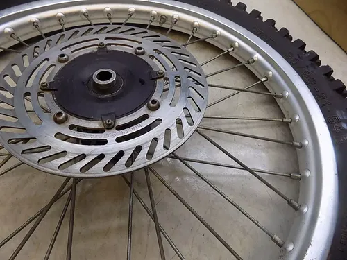 Honda CR500 Front Wheel w/ Tire / disc   CR 500 1988 CR 500 #3