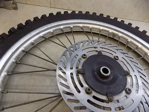 Honda CR500 Front Wheel w/ Tire / disc   CR 500 1988 CR 500 #3