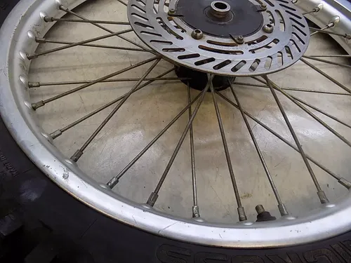 Honda CR500 Front Wheel w/ Tire / disc   CR 500 1988 CR 500 #3