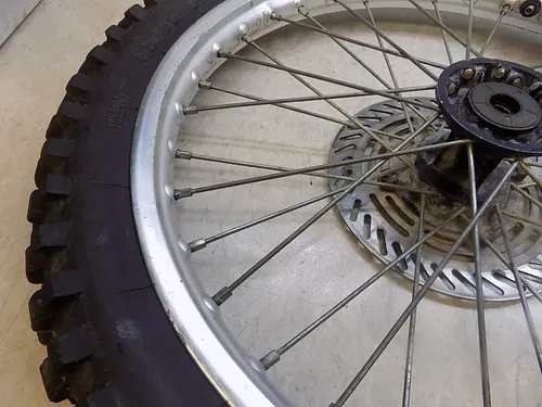 Honda CR500 Front Wheel w/ Tire / disc   CR 500 1988 CR 500 #3