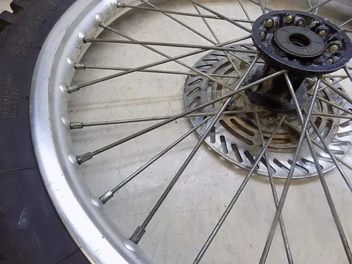 Honda CR500 Front Wheel w/ Tire / disc   CR 500 1988 CR 500 #3