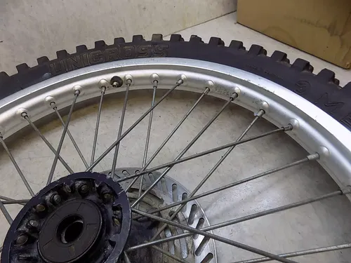 Honda CR500 Front Wheel w/ Tire / disc   CR 500 1988 CR 500 #3