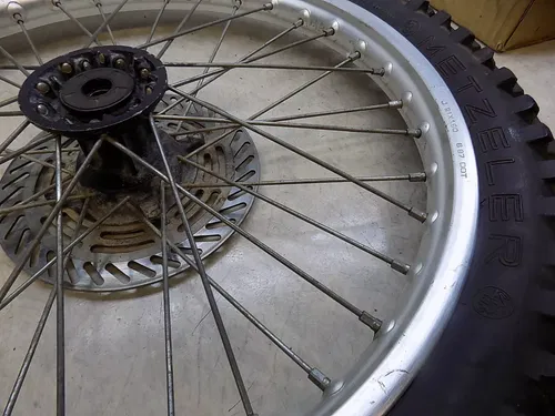 Honda CR500 Front Wheel w/ Tire / disc   CR 500 1988 CR 500 #3