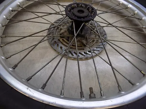 Honda CR500 Front Wheel w/ Tire / disc   CR 500 1988 CR 500 #3