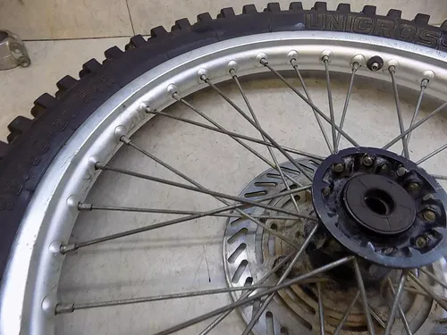 Honda CR500 Front Wheel w/ Tire / disc   CR 500 1988 CR 500 #3