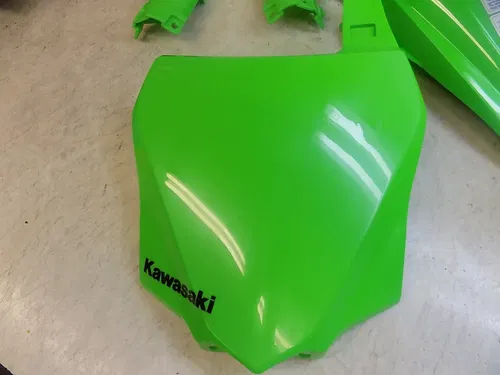 Kawasaki KX85 Plastics Fenders Shrouds Plates Panels Kit front  KX 85 2025 NEW 2