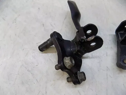 Yamaha XT350 Footpeg Mounts Set  XT 350 1989 #2 low mile