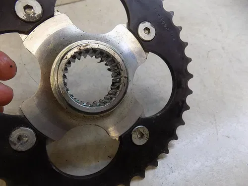 Honda ATC250R Billet Rear Sprocket Mount    ATC 250R R 1985 p