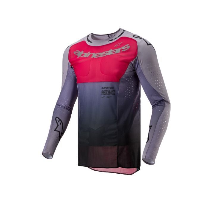 ALPINESTARS SUPERTECH IRON RED BERRY 