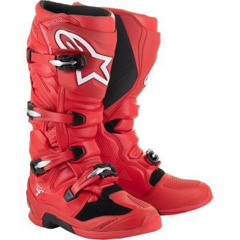 ALPINESTARS TECH 7 BOOTS BRIGHT RED SIZES 7-14