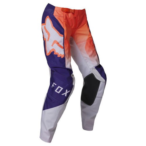 FOX RACING WOMENS 180 LEED PANT FLO ORANGE/PURPLE