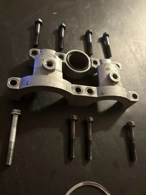 2011-2016 2013 Kx250f Camshaft Cam Tower Holder Bridge Clamp Bolts Genuine Oem