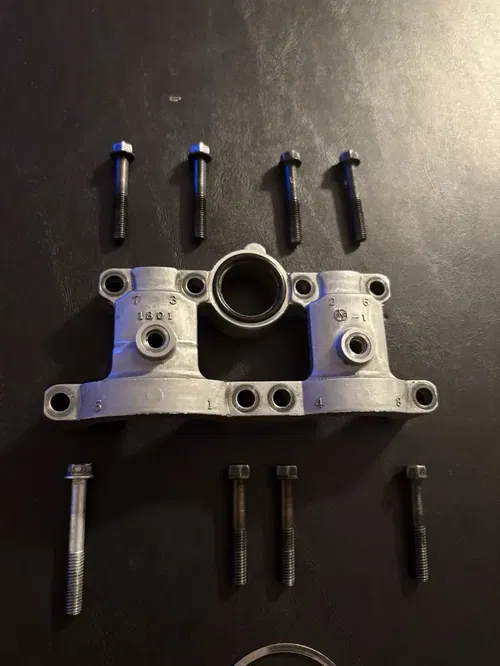 2011-2016 2013 Kx250f Camshaft Cam Tower Holder Bridge Clamp Bolts Genuine Oem