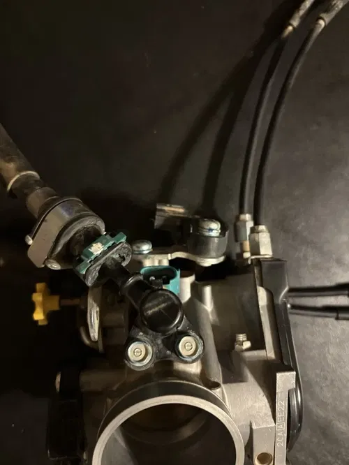 2015 Honda Crf250r OEM Keihin Throttle Body Assembly Fuel Injector Sensor Cables