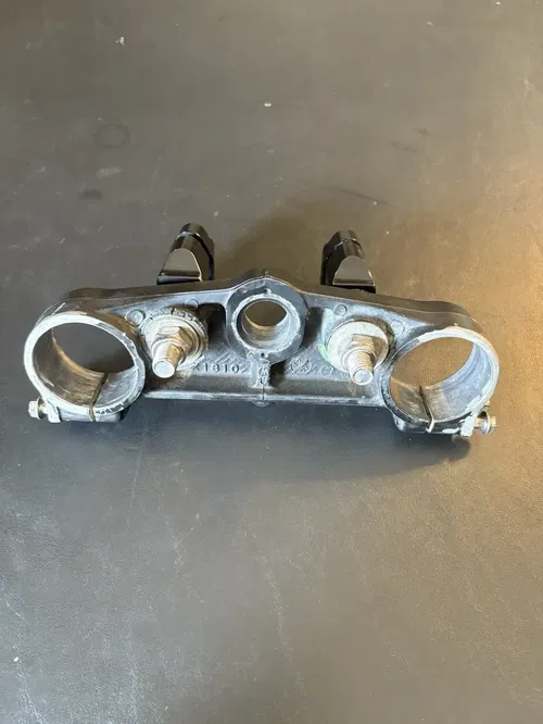 2013 Kx250f OEM Upper Top Triple Tree Clamp Pro Taper 1 1/8 in Bar Clamp
