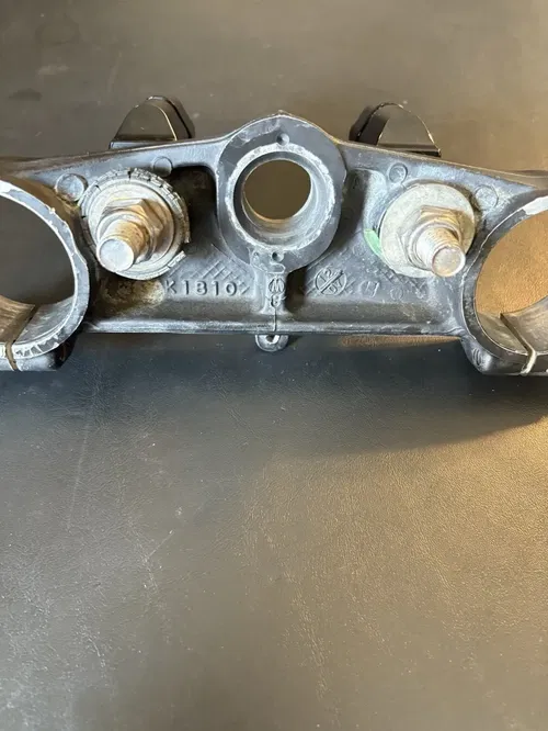 2013 Kx250f OEM Upper Top Triple Tree Clamp Pro Taper 1 1/8 in Bar Clamp