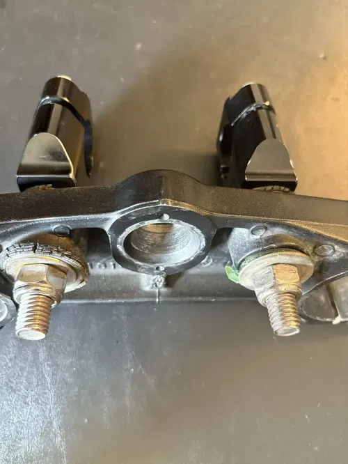 2013 Kx250f OEM Upper Top Triple Tree Clamp Pro Taper 1 1/8 in Bar Clamp