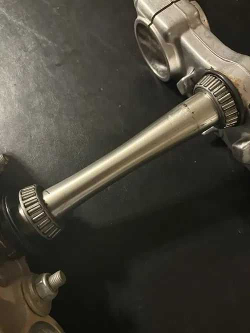 2004 04-07 CRF450R CRF450 Triple Tree Fork Clamp Steering Stem Renthal 1 1/8 In