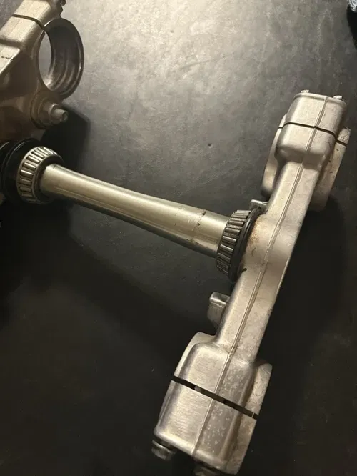 2004 04-07 CRF450R CRF450 Triple Tree Fork Clamp Steering Stem Renthal 1 1/8 In